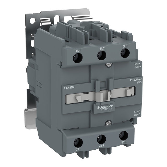 Stycznik mocy Easy TeSys Control [AC-3] 80A 3P 1Z 1R cewka 24V 50HZ LC1E80B5 Schneider