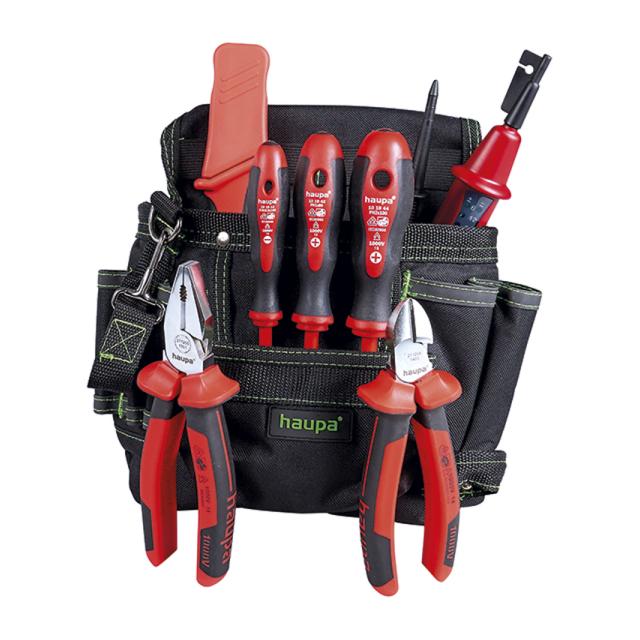 Torba narzędziowa Tool belt 1000V 7 elem. 220211 HAUPA