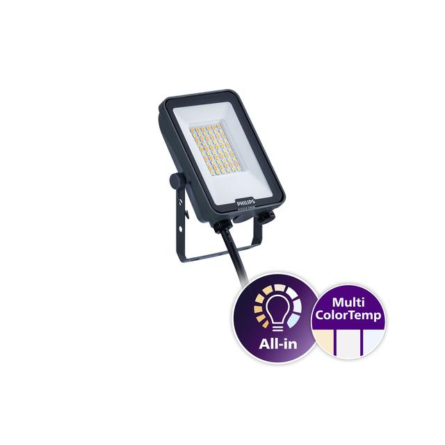 Naświetlacz LED Ledinaire BVP167 30W 3300/3600lm IP65 3000/4000/6500 K zmienna barwa światła 5 lat g