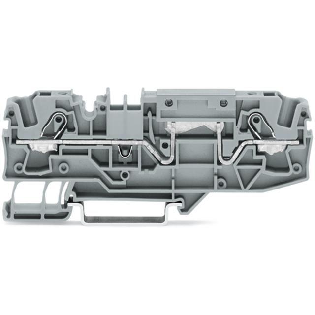 2-przewodowa złączka przelotowa 6mm2 szara /25szt./ 2006-1601 WAGO