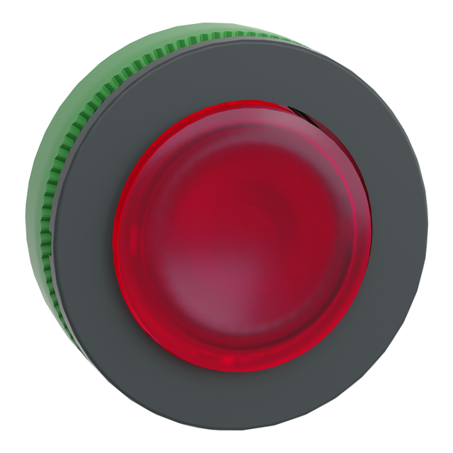 Harmony XB5 Główka przycisku podświetlanego wystający czerwony zintegrowany LED