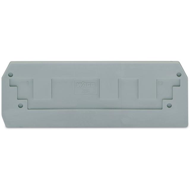 ścianka końcowa szara