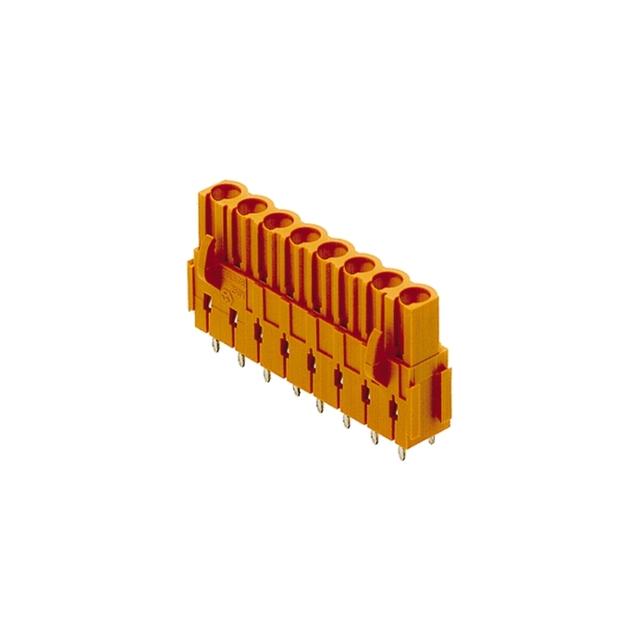 BLL 5.08/08/180B 3.2SN OR BX Wtyki PCB (złącza płyty), 5.08 mm, Liczba biegunów: 8, kąt odejścia: 180° /42szt./ 1682790000 WEIDMÜLLER