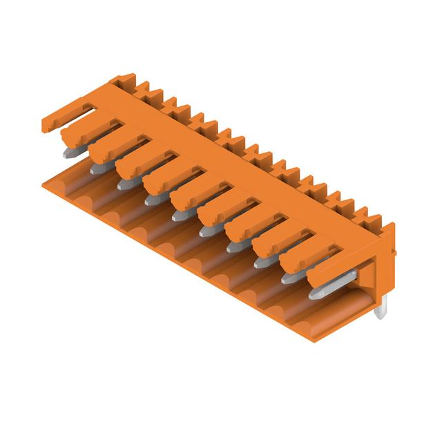SL 3.50/10/90 3.2SN OR BX Wtyki PCB (złącza płyty), 3.50 mm, Liczba biegunów: 10, kąt odejścia: 90° /50szt./ 1597290000 WEIDMÜLLER