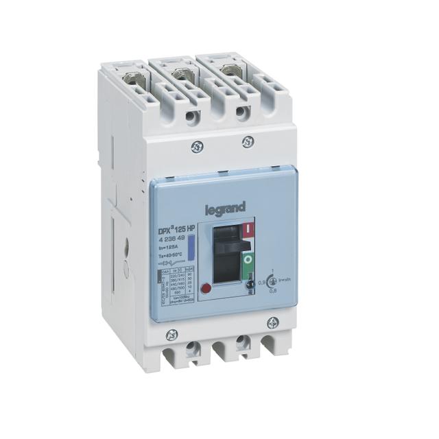 Wyłącznik DPX3 125 Hp 3P 125A 50Ka 423649 LEGRAND