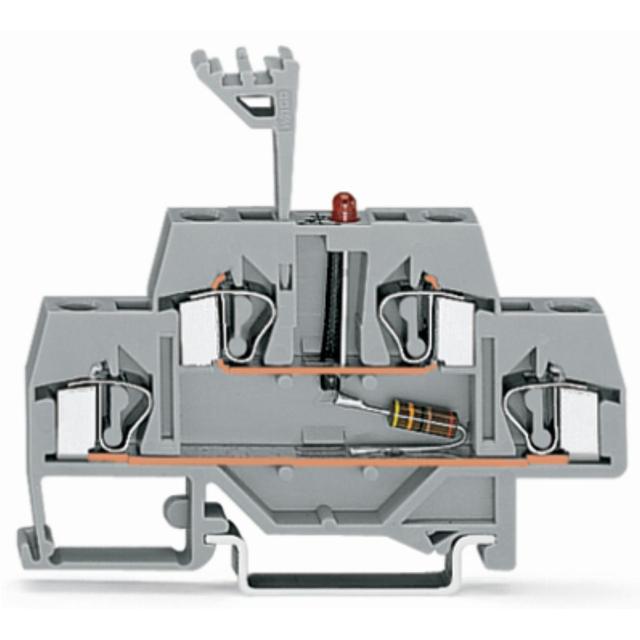 dwupiętrowa złączka diodowa 4 mm2