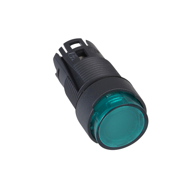 Harmony XB6 Przycisk wystający zielony z samopowrotem LED plastikowy okrągły ZB6AE3 Schneider