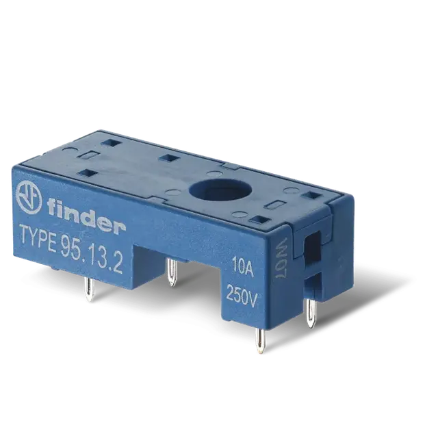 Gniazdo do przekaźników serii 40.31; 41.31; PCB, 95.13.2 SLA