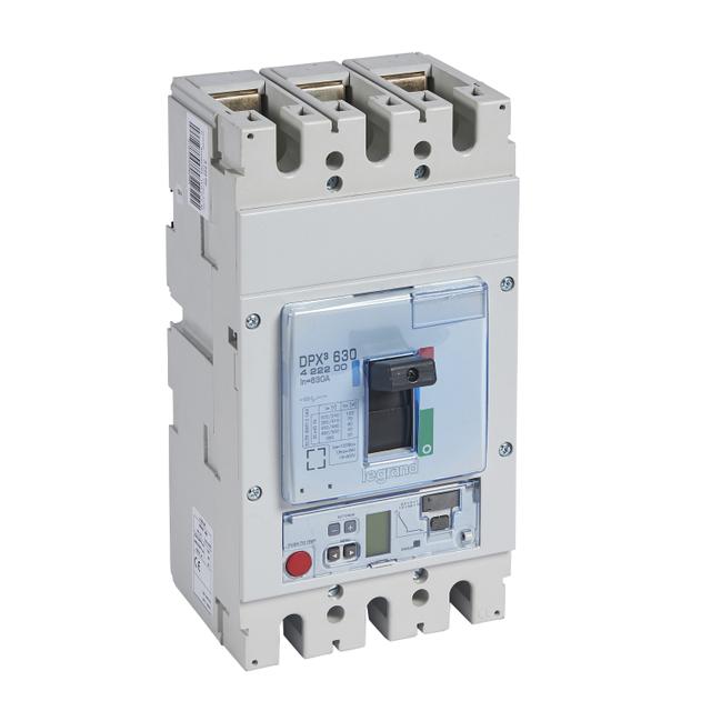 Wyłącznik DPX3 630 Sg+P 3P 630A 70Ka 422200 LEGRAND