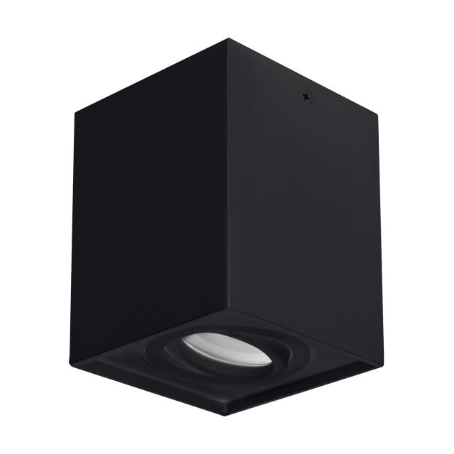 Oprawa sufitowa HARY GU10 czarna TUBA lampa  03716 IDEUS