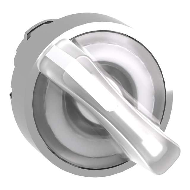 Harmony XB4 Przełącznik 2 położeniowy LED biały metalowy ZB4BK1213 Schneider