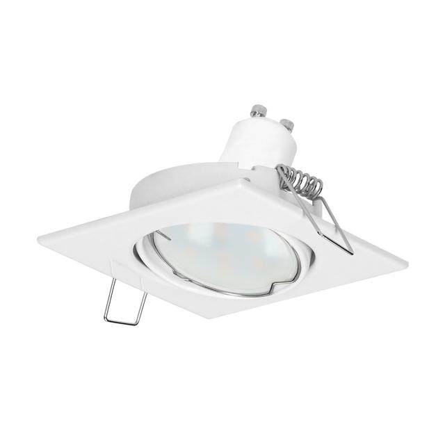 SUTRI SM ramka dekoracyjna oprawy punktowej MR16/GU10 max 50W kwadrat regulowana biała AD-OD-6178/W