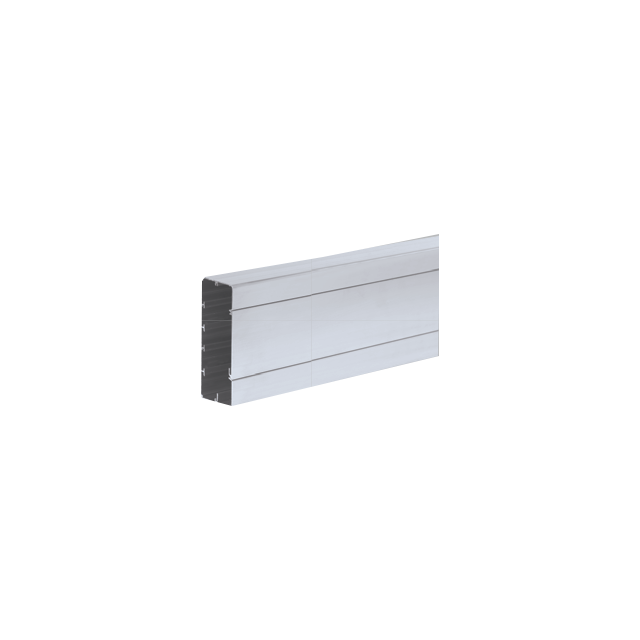 Simon Connect Kanał 1-kom. Cabloplus TS ALU 130x55mm osprzęt uniwersalny dł. 2 mb cena za 1mb aluminium TS13055/8 KONTAKT