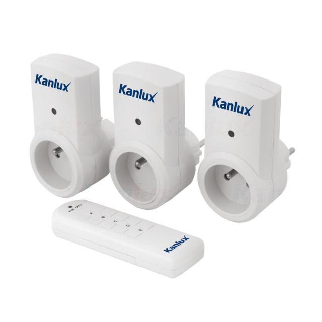 07980; APO TM-3 Zestawy trzech gniazd zdalnie sterowanych