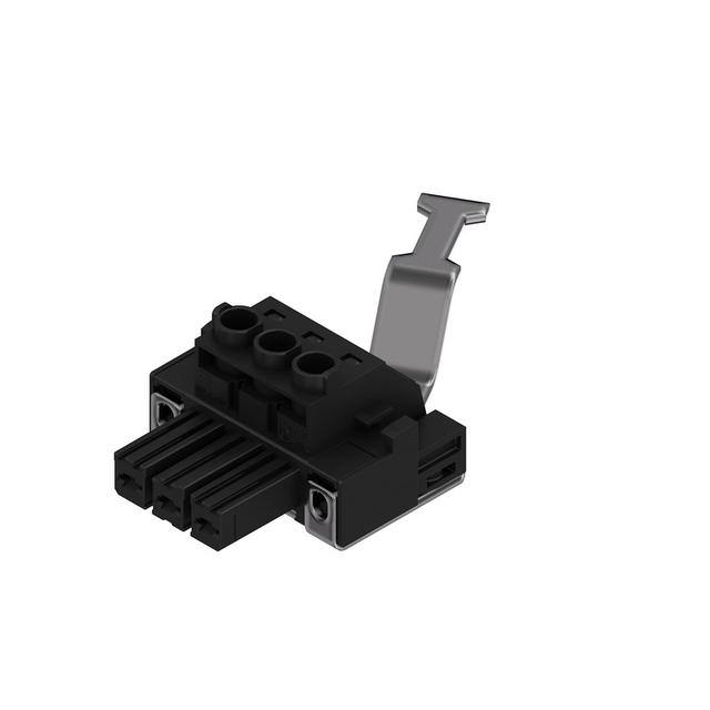 BVZ 7.62HP/03/180SH150C SN BK BX Złącze kablowe do płytek drukowanych /50szt./ WEIDMULLER