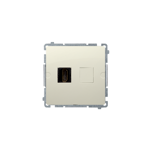 Simon Basic Gniazdo HDMI pojedyncze beż BMGHDMI.01/12 KONTAKT