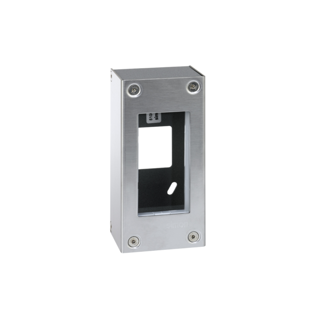Simon Connect Obudowa natynkowa S500 METAL 1-modułowa 2x K45 kompletna 51000011-036 KONTAKT