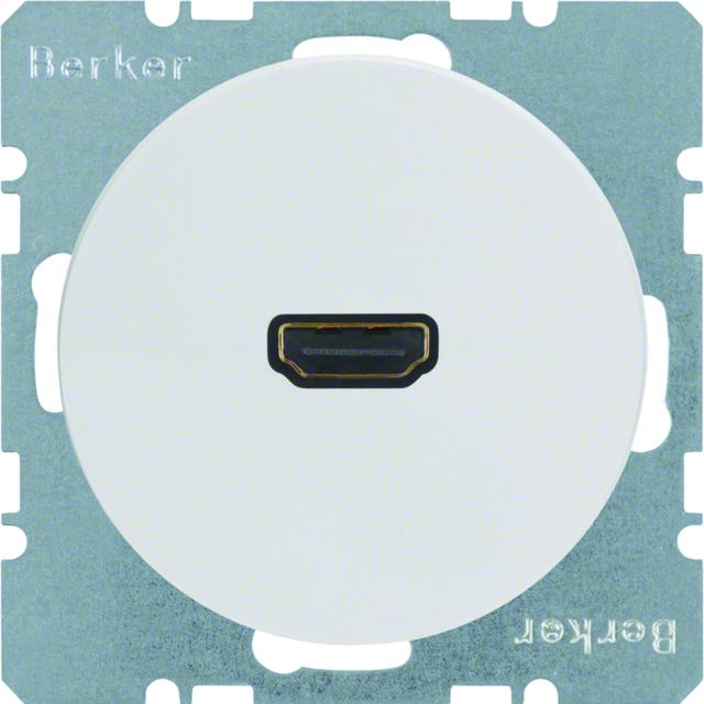BERKER R.1/R.3 Gniazdo HDMI biały 3315422089 HAGER