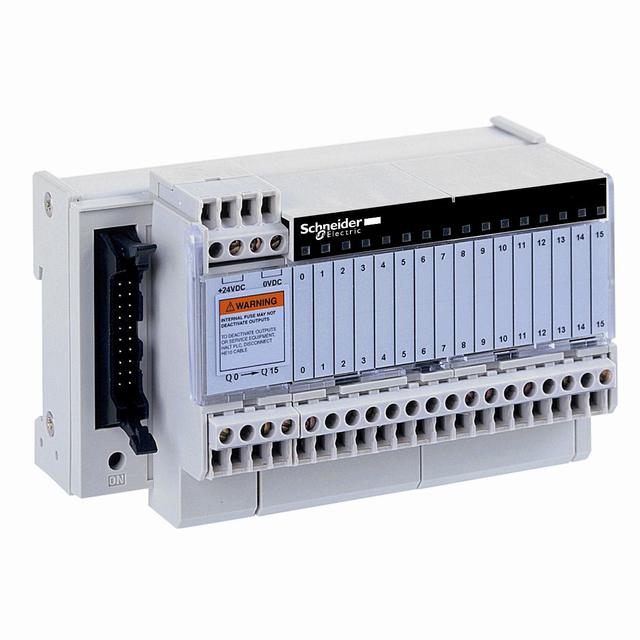 Modicon ABE7 podbaza przekaźnika wyjściowego elektronicznego 16 wyjść 0.5 A ABE7S16S1B2 SCHNEIDER