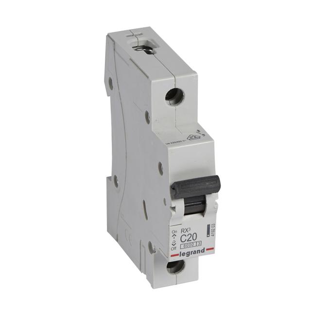 WYŁĄCZNIK NADPRĄDOWY RX3 1P C 20A 6000A, Legrand