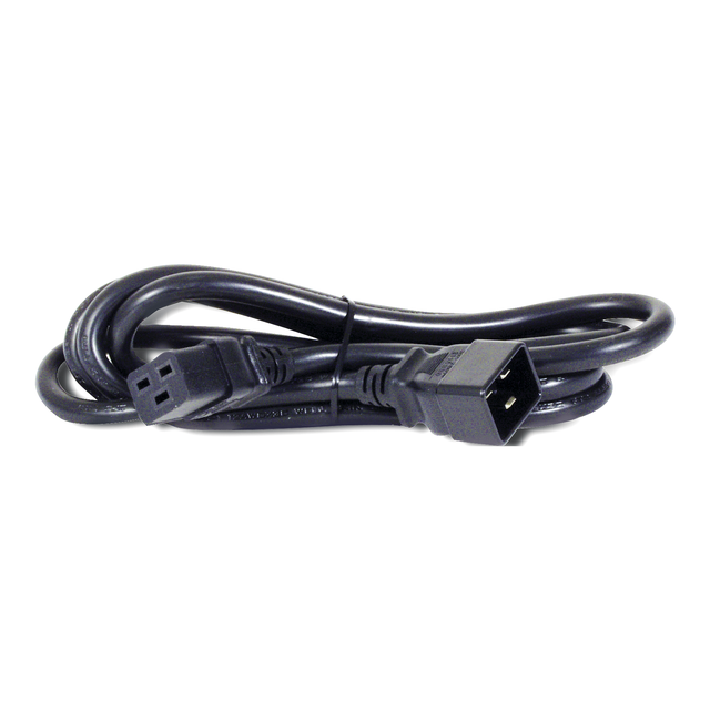 Kabel zasilający 20A o długości 0,6m C19 na C20 AP9892 SCHNEIDER