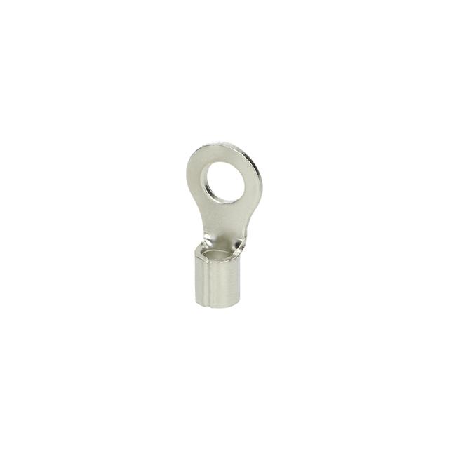 Końcówka oczkowa nieizolowana, 4mm2, M6, 100 szt