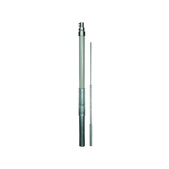 Rura wsporcza z bocznym wyprowadzeniem HVI long, fi 50 mm dł. 3200 mm, GFK z iglicą NIRO fi 22/16/10