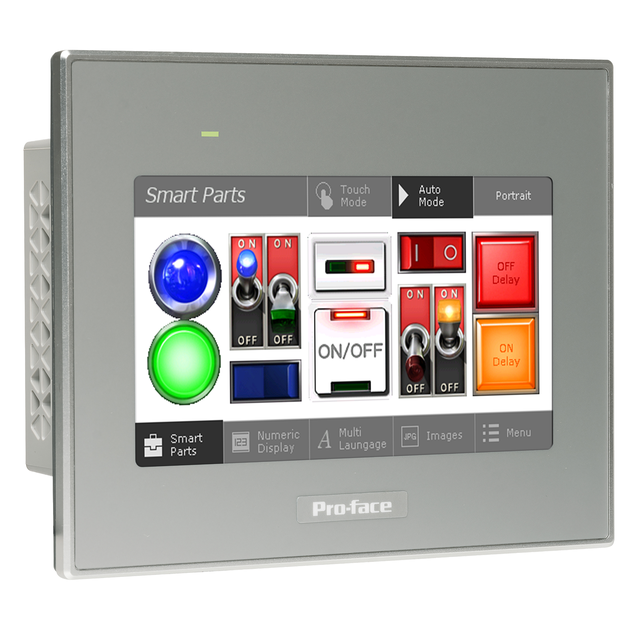Pro-Face, panel HMI, 4,3W 480x272 16M GP-ProEX