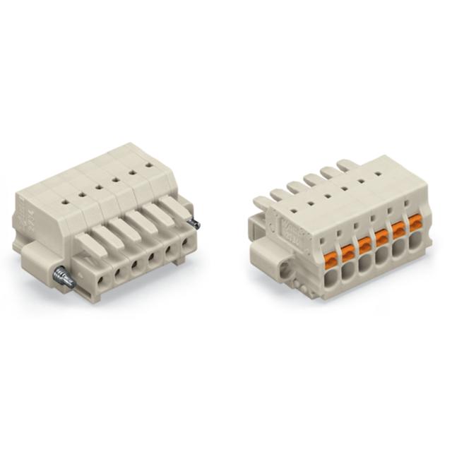 MCS-MINI gniazdo 5-bieg. jasnoszare raster 3,5 mm /50szt./ WAGO
