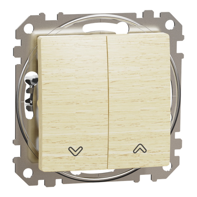 Sedna Design & Elements, przycisk żaluzjowy, brzoza