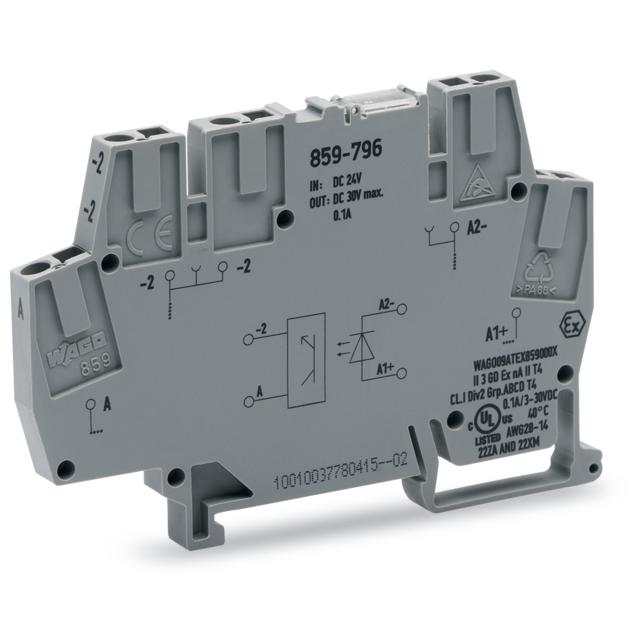 Złączka z optoseparatorem 24V DC / 24V DC / 100mA / 10kHz /10szt./ 859-796 WAGO