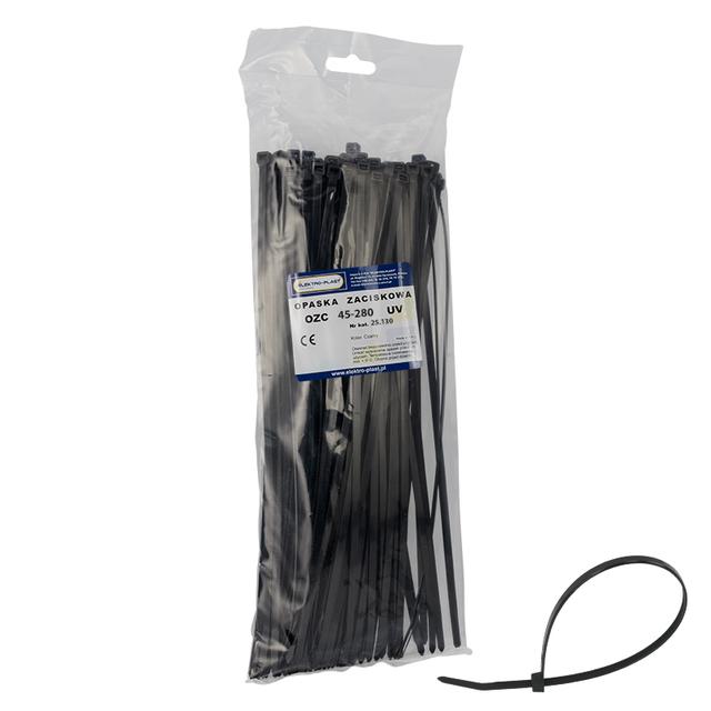 Opaska czarna OZC 45-280 UV (100szt)  25.130 OPATÓWEK