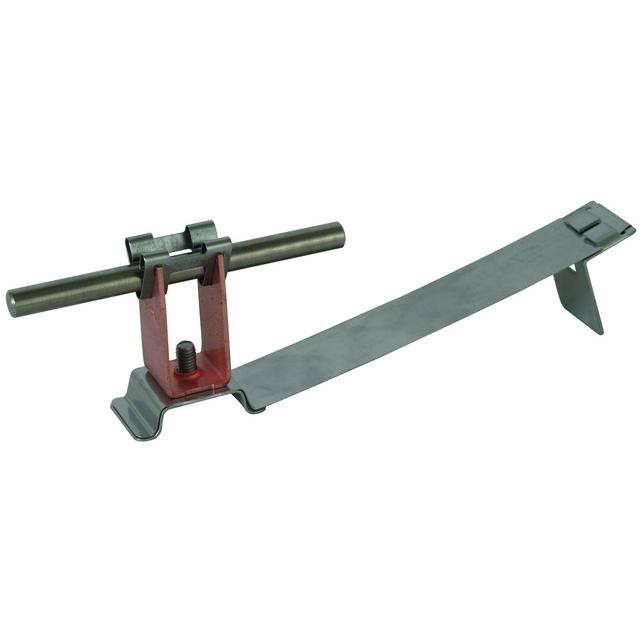 Wspornik dachowy FLEXIgrip, wys. 3 mm, stal nierdzewna NIRO miedziowany, NIRO/gal Cu