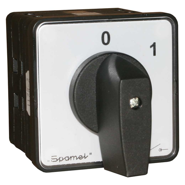 Łącznik Krzywkowy 100A, -2.423mocowanie do pulpitu czoło zamykane żółto/czerwone