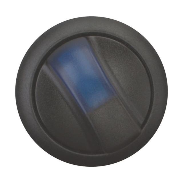 M22S-WLKV-B Napęd przełącznika 2 położeniowy niebieski z podświetleniem bez samopowrotu 284544 EATON