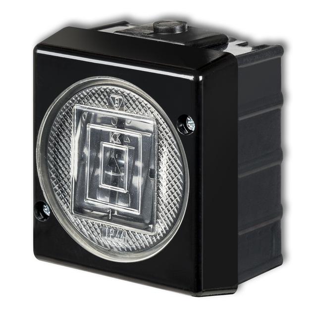 SENIOR Łącznik świecznikowy czarny