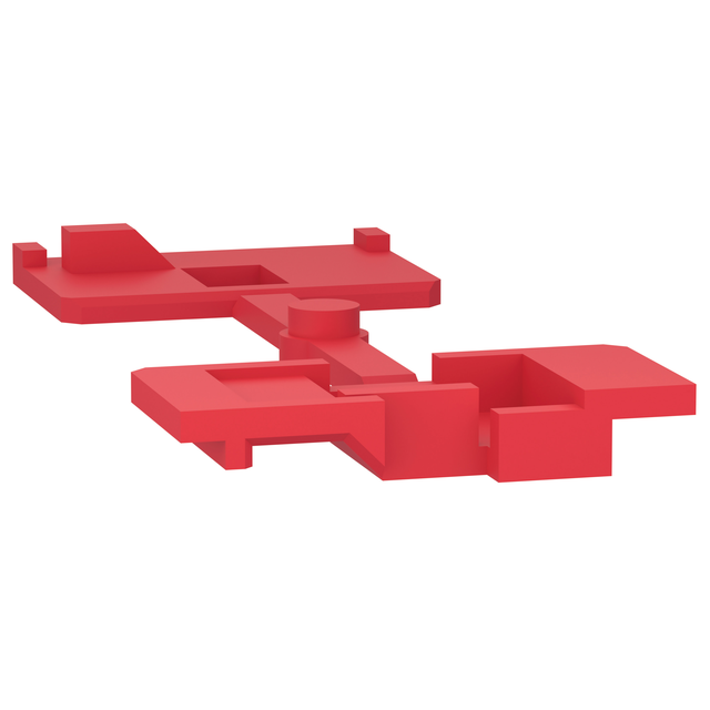 Oznacznik przyłącza KNB 10 szt. czerwony