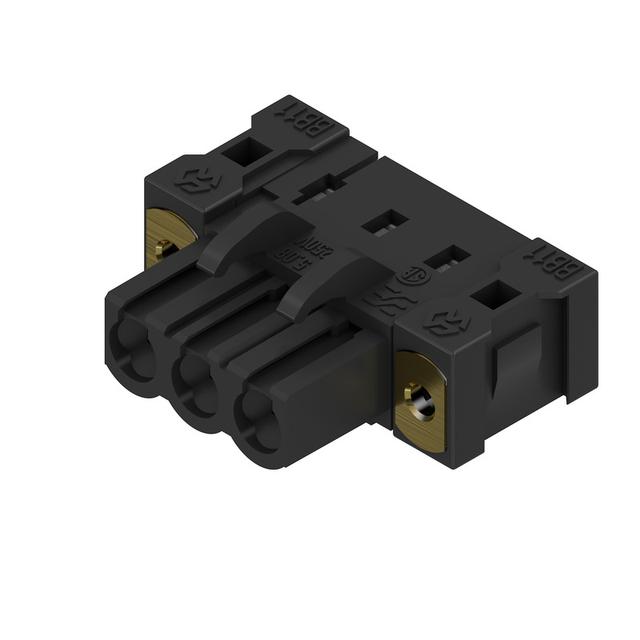 BLL 5.08/03/90FI 3.2SN BK BX Wtyki PCB (złącza płyty), 5.08 mm, Liczba biegunów: 3, kąt odejścia: 90° /72szt./ 1875420000 WEIDMÜLLER