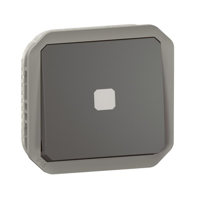 NOWE PLEXO - ŁĄCZNIK CZASOWY PODŚWIETLANY MECHANIZM ANTRACYT 069804L LEGRAND