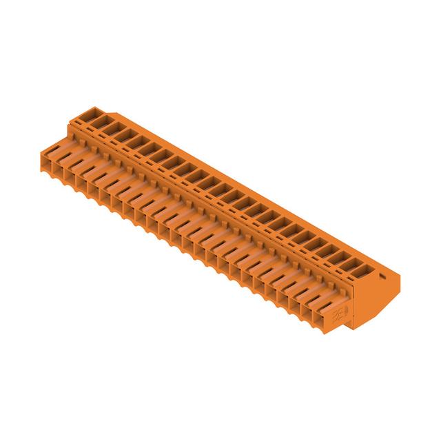 BL 3.50/24/90 SN OR BX Wtyk PCB (złącze wiązki), 3.50 mm, Liczba biegunów: 24, Przyłącze z jarzmem /18szt./ 1638770000 WEIDMÜLLER