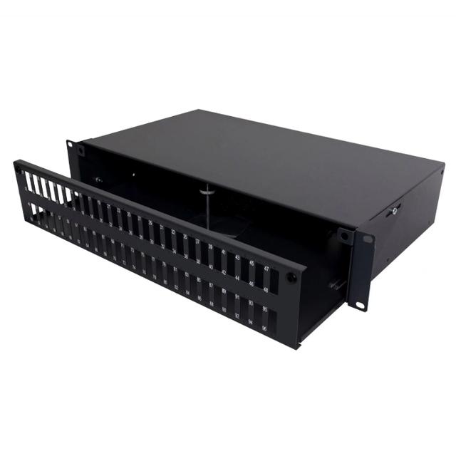 Panel 19'' 2U z frontem 48xSC duplex, light version Partners P2-T480000-LV C&C
