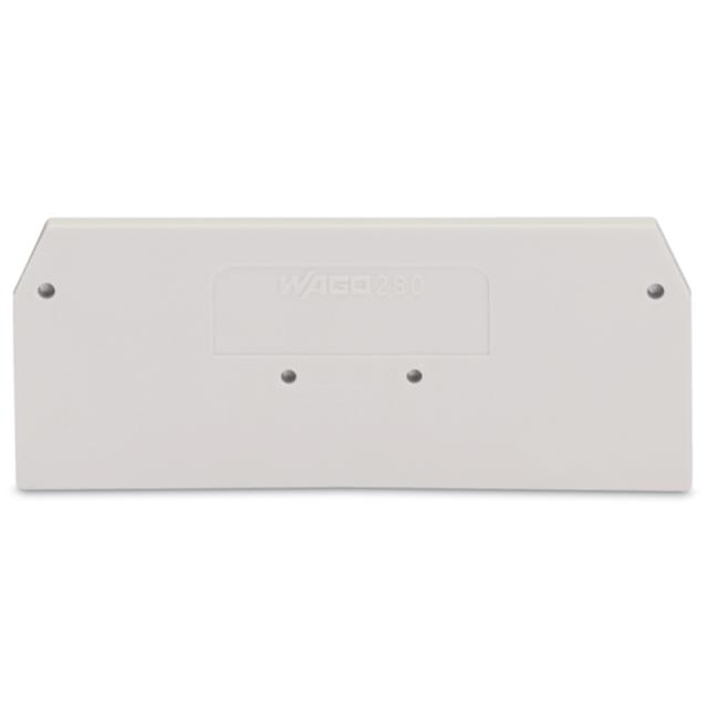 ścianka końcowa jasnoszara