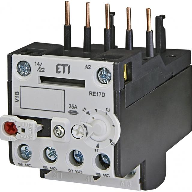 Przekaźnik termiczny RE17D-17 15-17A 004641412 ETI