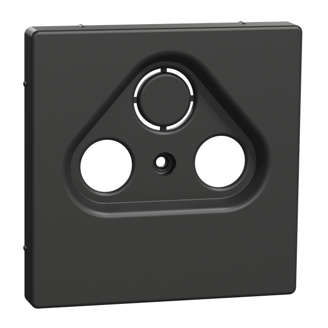 Merten, D-Life, płytka centralna gniazda RTV, 3 otwory, antracyt