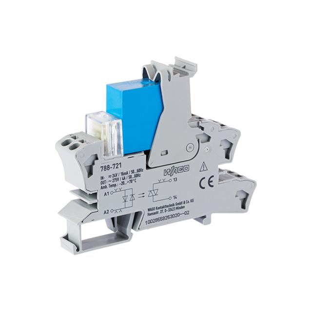 podstawka z wtykanym przekaźnikiem półprzewodnikowym 24 V AC/DC /