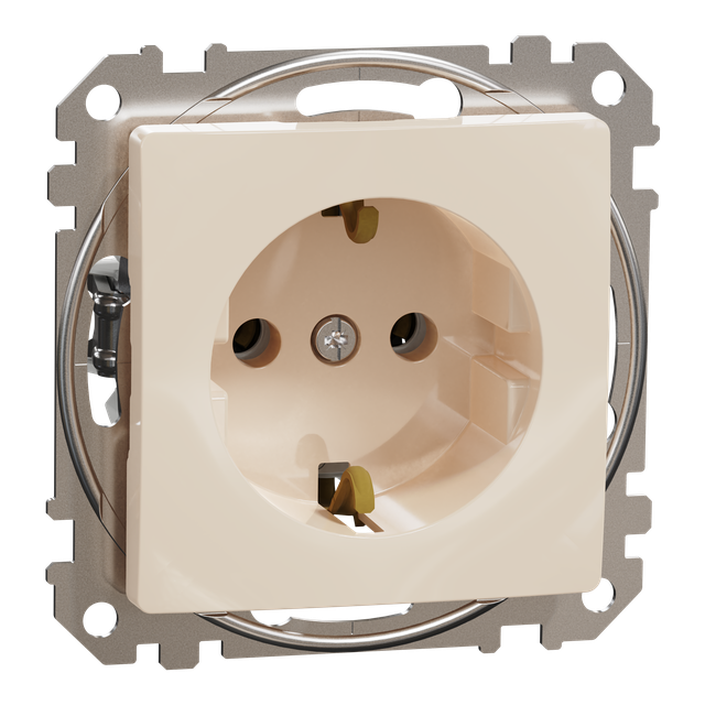 Sedna Design & Elements Gniazdo schuko beżowe SDD112025 SCHNEIDER