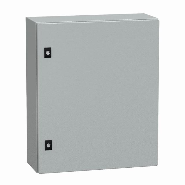 Obudowa Spacial CRN z drzwiami pełnymi bez płyty montażowej H600xW500xD200 IP66 IK10 RAL7035 NSYCRN65200 Schneider