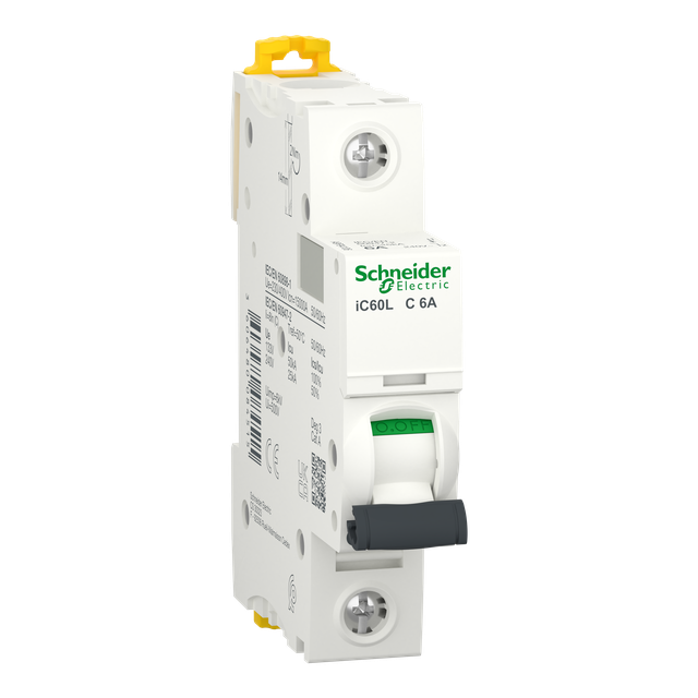 Wyłącznik nadprądowy Acti9 iC60L 1P C6A A9F94106 Schneider