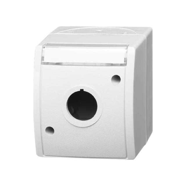 OCEAN Obudowa z polem opisowym  biały alpejski