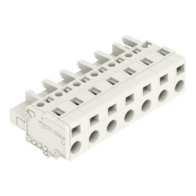 Gniazdo MCS‑MIDI Classic 7‑biegunowe jasnoszare raster 7,5mm 721‑207/008‑000 /50szt./ WAGO